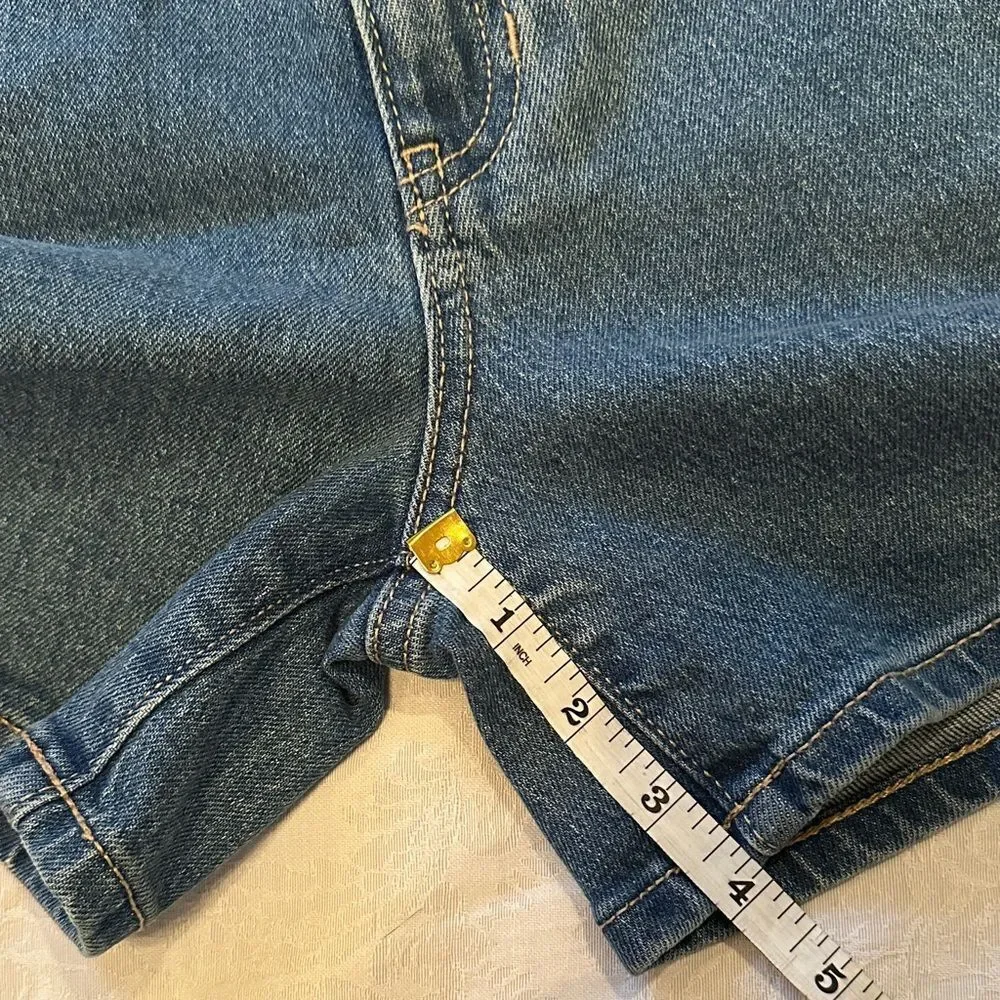 Old Navy Kids Blue Denim Jeans Shorts High Rise Size 12